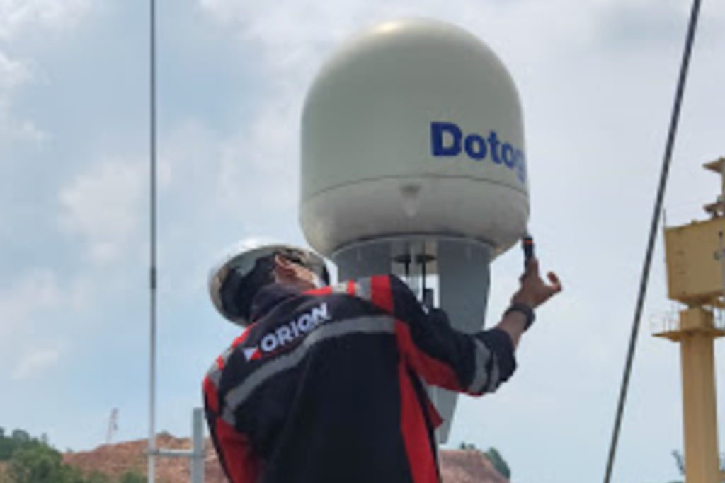 Orion VSAT Installation